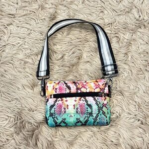 Think Royln Puffy rainbow snakeskin Bag